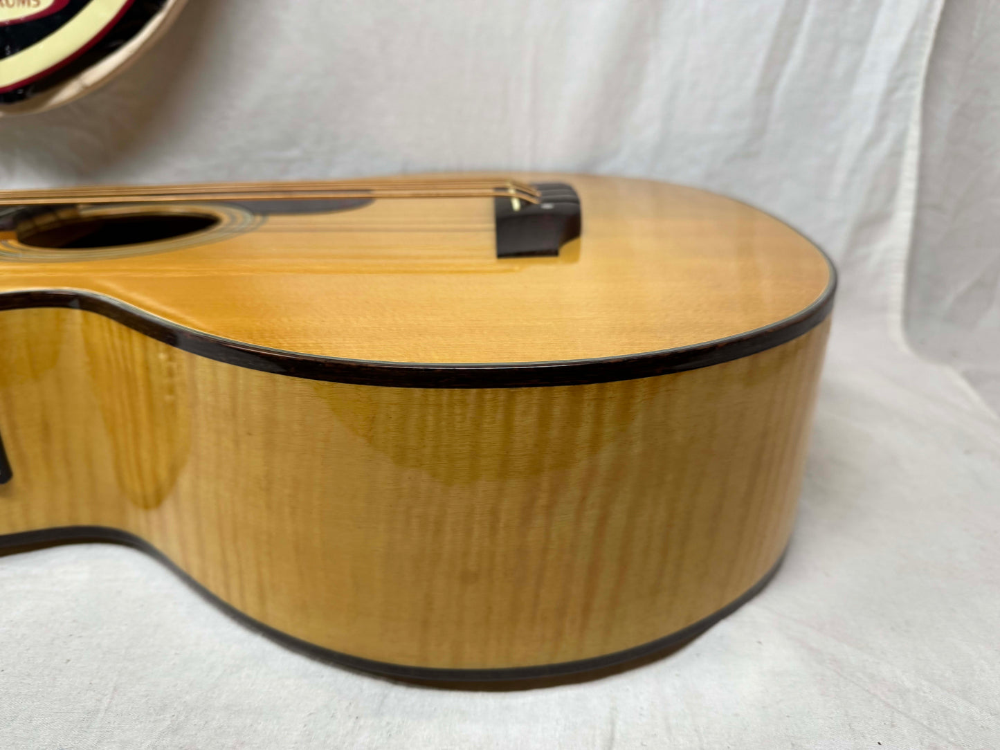 Sigma Guitars STB-ME Acoustic-Electric Bass with Case - MIK Made In Korea 1992 - Natural