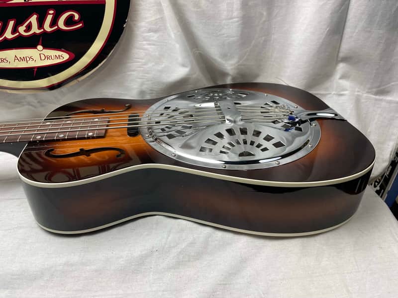 Dobro Resonator 5-string Bass with Case - Image 12