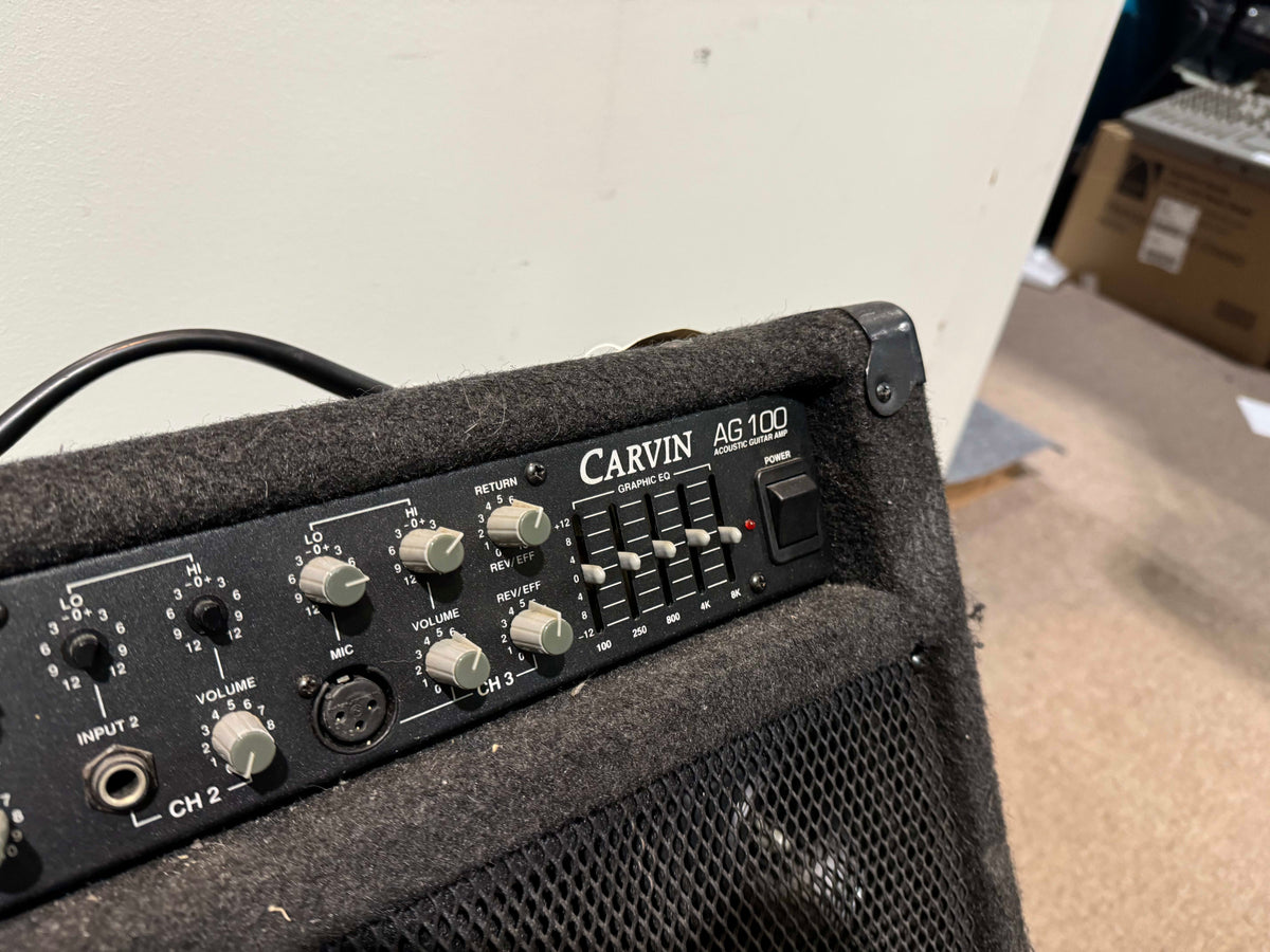 Carvin AG100 AG 100 100 Watt Acoustic Guitar Combo Amplifier - Local Pickup Only