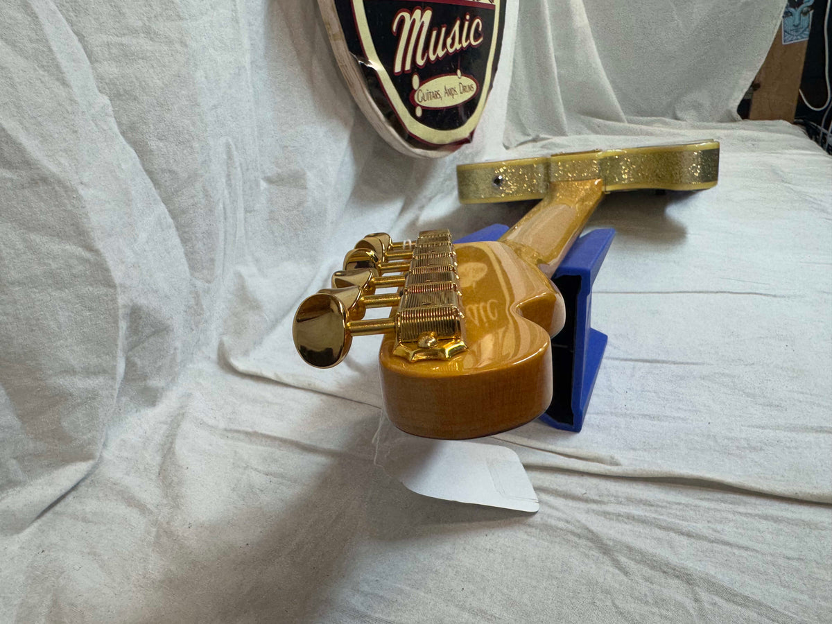 Fender Buck Owens Telecaster Guitar with Case 2002 - 2004 - MIJ Made In Japan - Red, Silver & Blue Sparkle