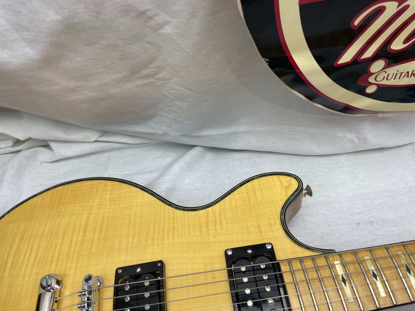 Ibanez Artist 2613 Vintage Double Cutaway Guitar w/ Seymour Duncan Slash pickups 1970s - Natural