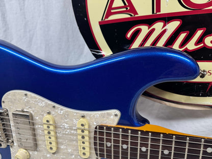 Fender American Ultra Stratocaster HSS Guitar with Case 2023 - Cobra Blue / Rosewood fingerboard