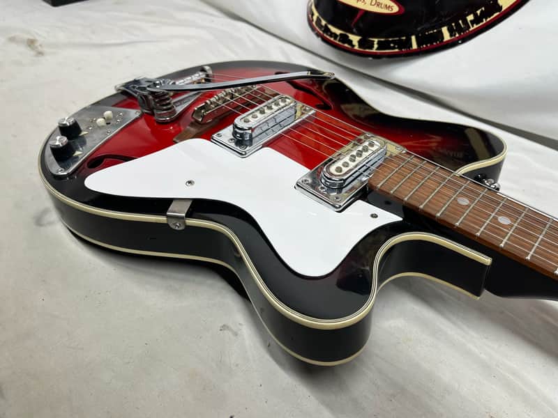 Teisco Imperial Hollow Body Electric Guitar - Image 16