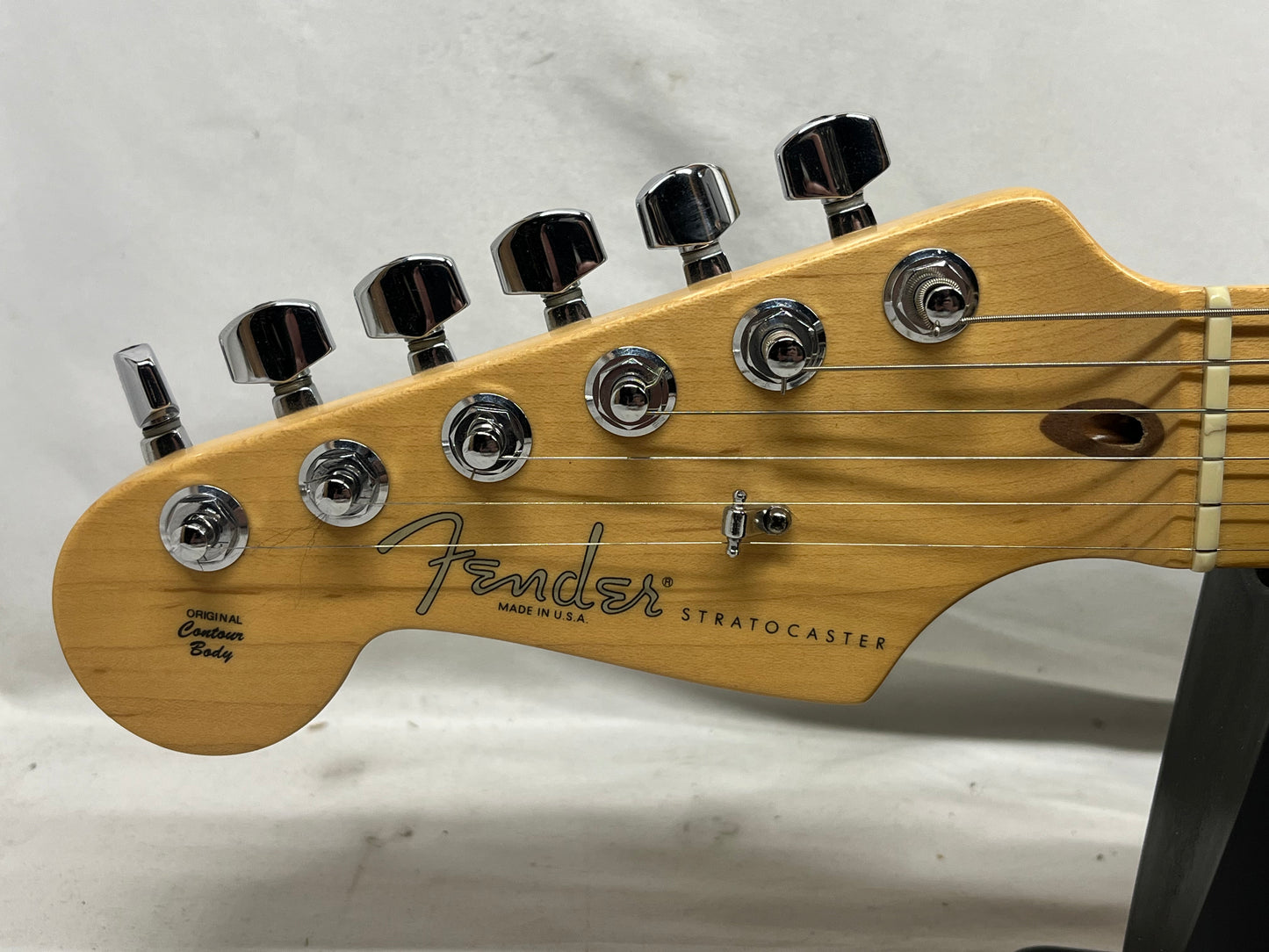 Fender American Stratocaster Strat Left Handed Lefty Electric Guitar - Black