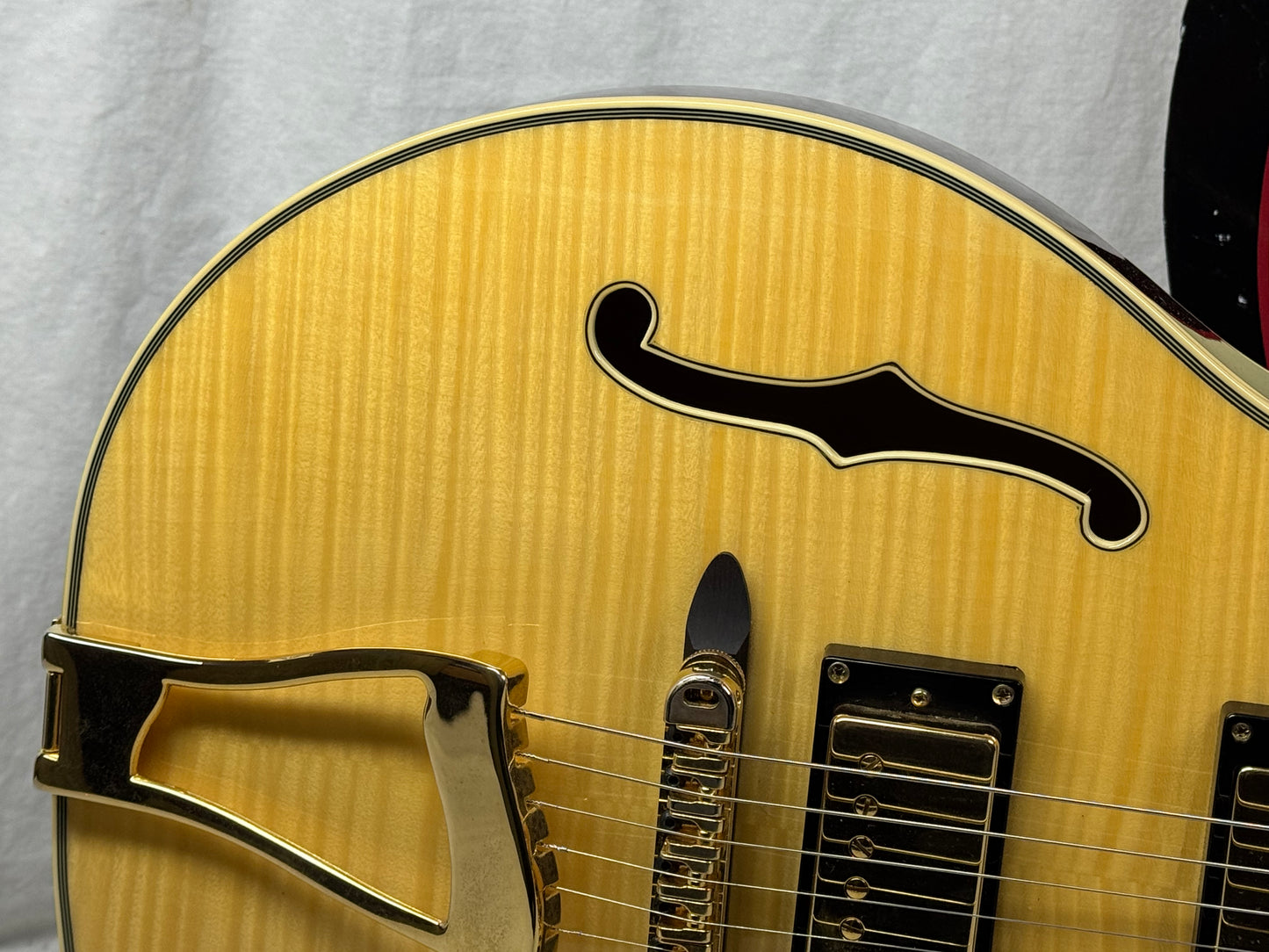 Eastwood Classic 6 TA PH Hollowbody Guitar with Case