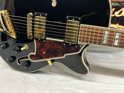 D'Angelico EX-SS Semi-Hollow Body Electric Guitar with Hard Shell Case
