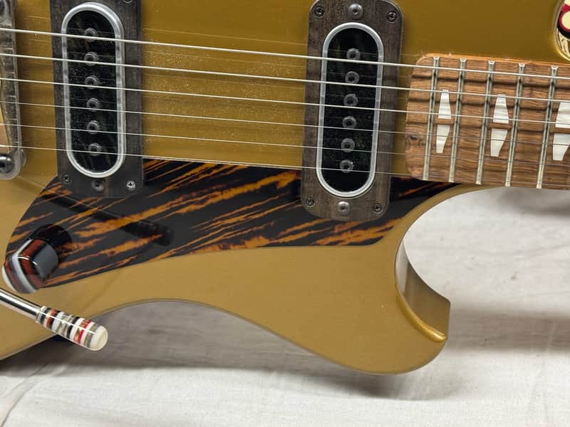 Powers Electric A-Type Hollowbody Guitar with Case - Image 5