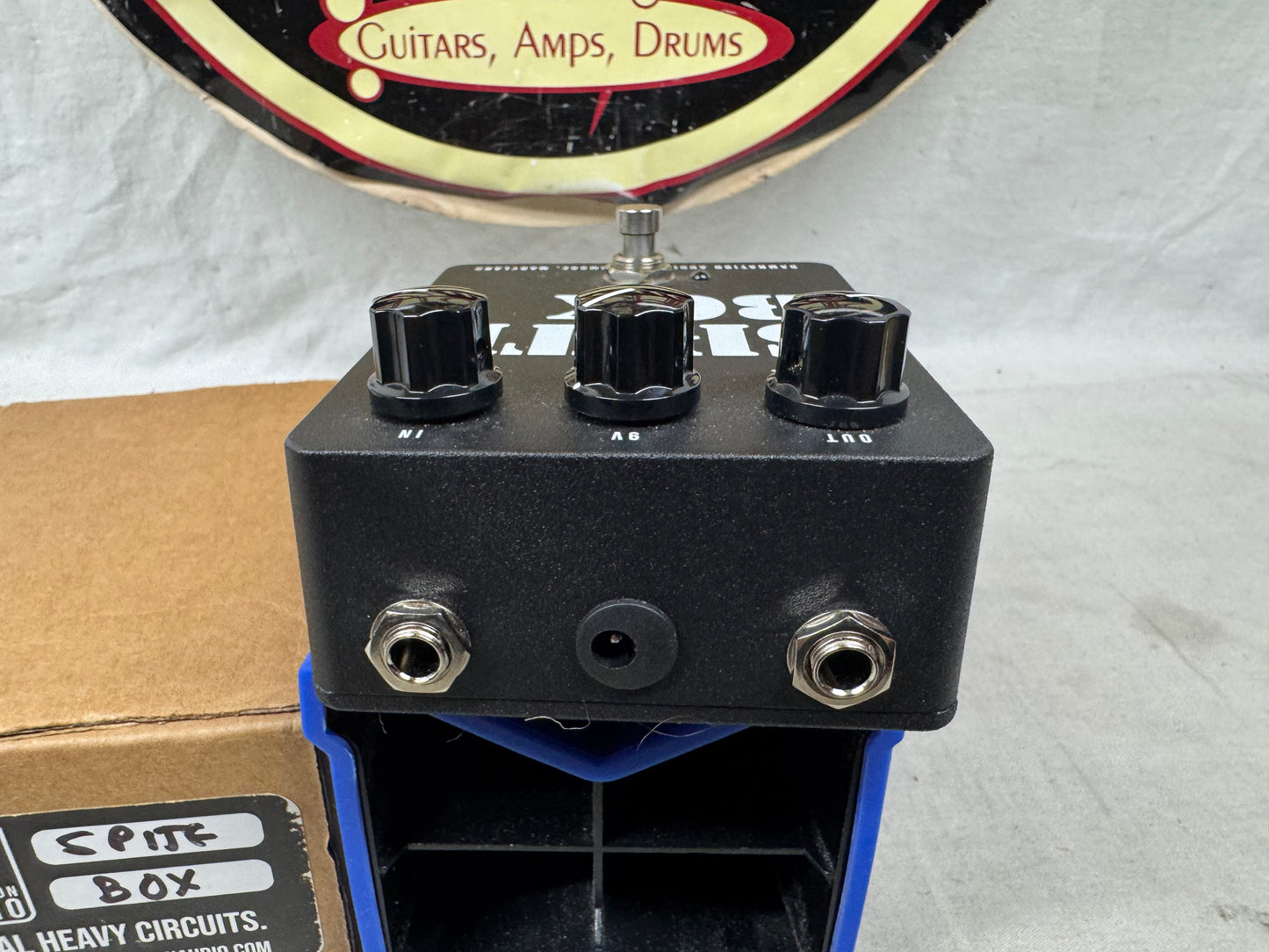 Damnation Audio Spite Box Fuzz Pedal with Box