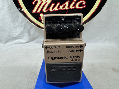 Boss AW-3 aw3 Dynamic Wah Auto Wah Filter Pedal 2011