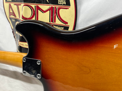 Squier Parts Classic Vibe '60s 4-String Electric Mustang Bass - Non-Original Fender-Made Body