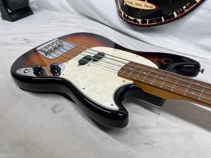 Squier Parts Classic Vibe '60s 4-String Electric Mustang Bass - Non-Original Fender-Made Body