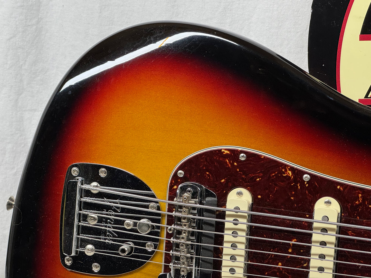 Fender USA Custom Shop Bass VI 6-string Bass with COA + Case 2006 - 3-Color Sunburst / Rosewood fingerboard