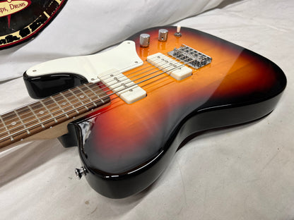 Squier Paranormal Baritone Cabronita Telecaster Tele Electric Guitar - 3-Color Sunburst