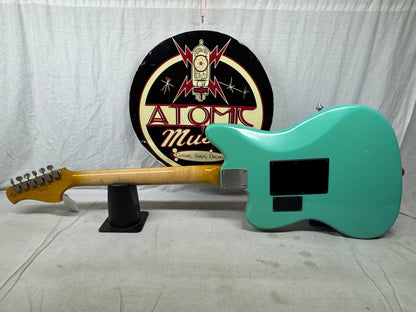 Shelton Electric Instruments Anthony Pirog Signature GalaxyFlite galaxy flite Guitar with Case - Aged