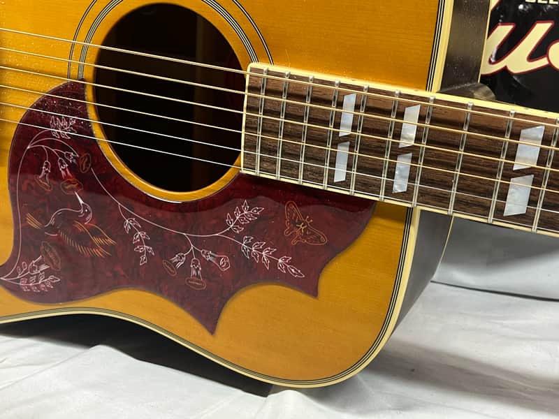 Epiphone Hummingbird Acoustic Electric Guitar - Image 6