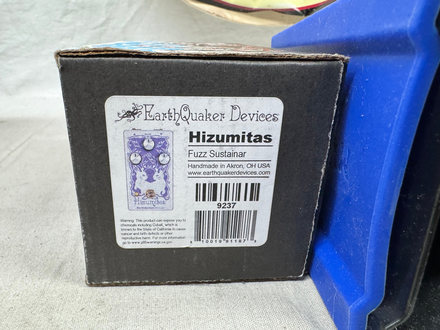 EarthQuaker Devices Hizumitas Fuzz Sustainor sustainar Pedal with Box