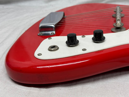Supro Colt 22" Short Scale Guitar Vintage - Red (appears to be re-finished)