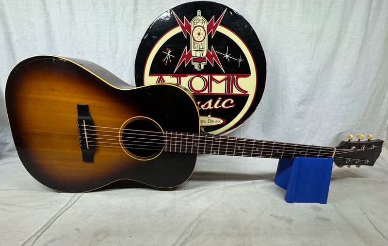 Gibson Factory 2nd LG-1 lg1 Concert Acoustic Guitar with Chipboard Case - Image 2