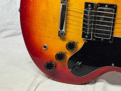 Gibson L6-S l 6s Custom Singlecut Guitar with Case - Cherry Sunburst