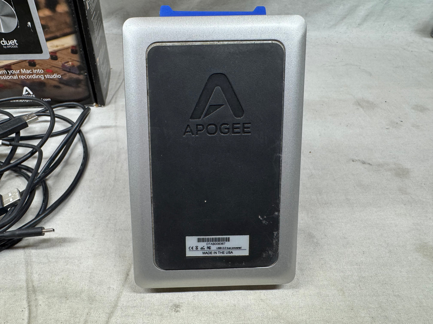 Apogee Duet 2 2x4 USB Audio Interface with Cables + Box