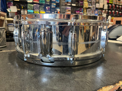 Gretsch Model 4160 Snare Drum Chrome Over Brass 14"x6"