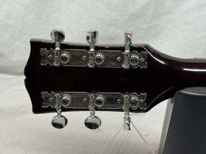 Gibson SG Junior jr Guitar with Chipboard Case 1967 - Dark Cherry