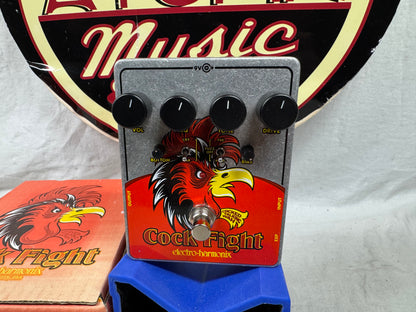 Electro-Harmonix Cock Fight cockfight Cocked Talking Wah Filter Pedal with Box