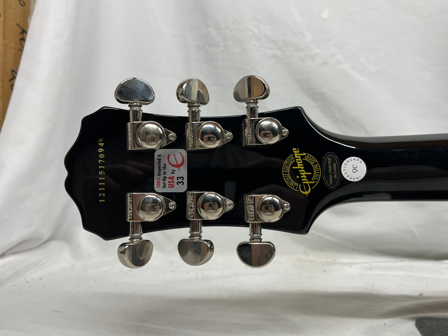 Epiphone Limited Edition Custom Shop Joe Bonamassa Signature Les Paul Standard Singlecut Electric Guitar