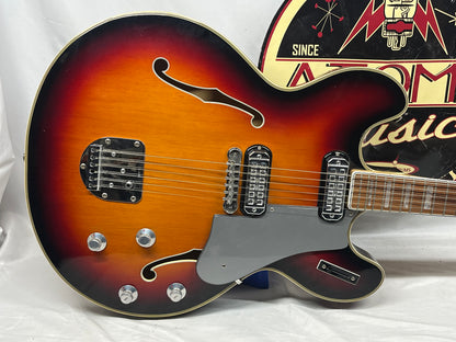 Welson 1960s DS2 Vintage Hollow Body Electric Guitar