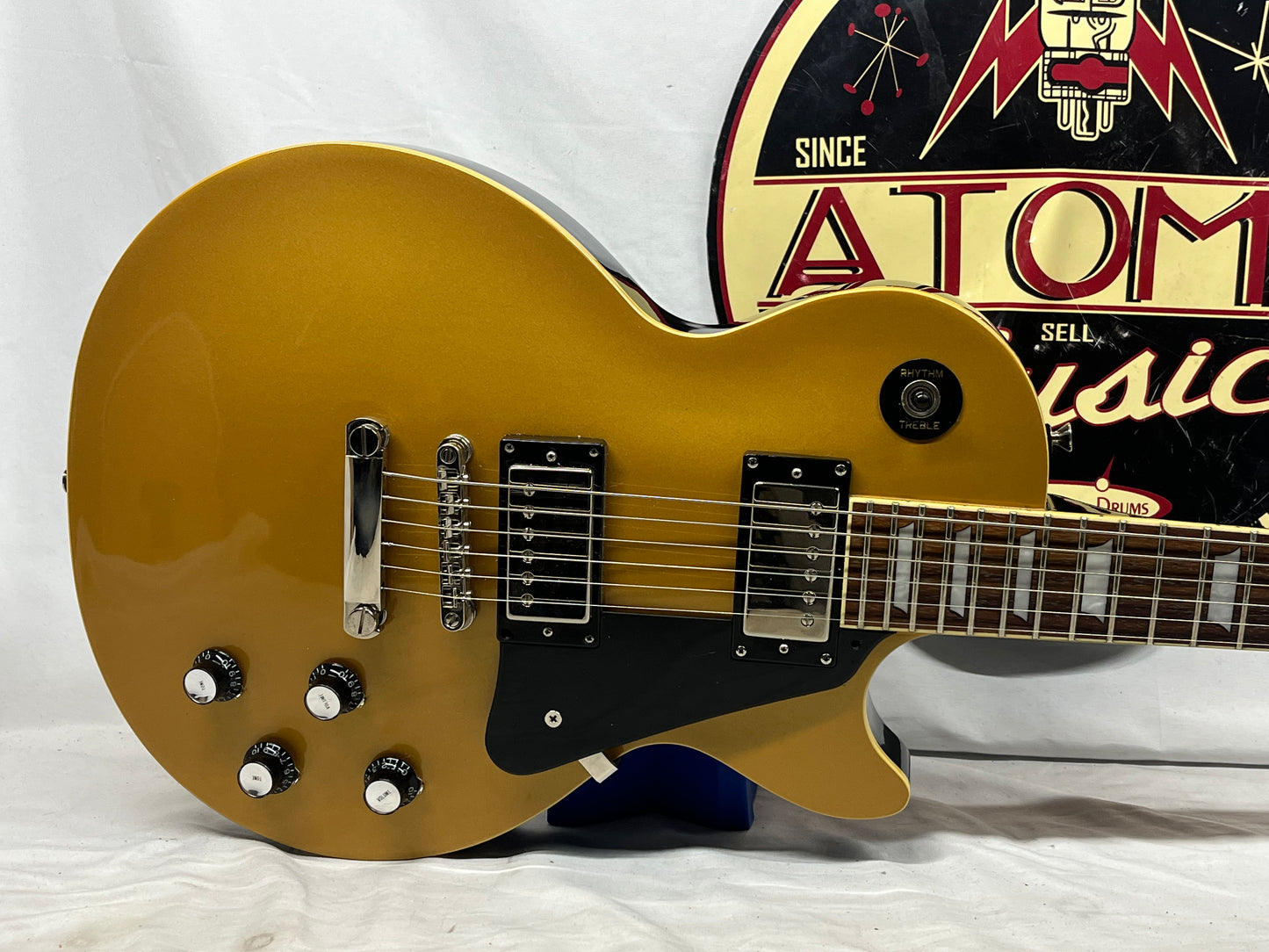 Epiphone Joe Bonamassa Singature Les Paul Singlecut Electric Guitar with Case - Goldtop