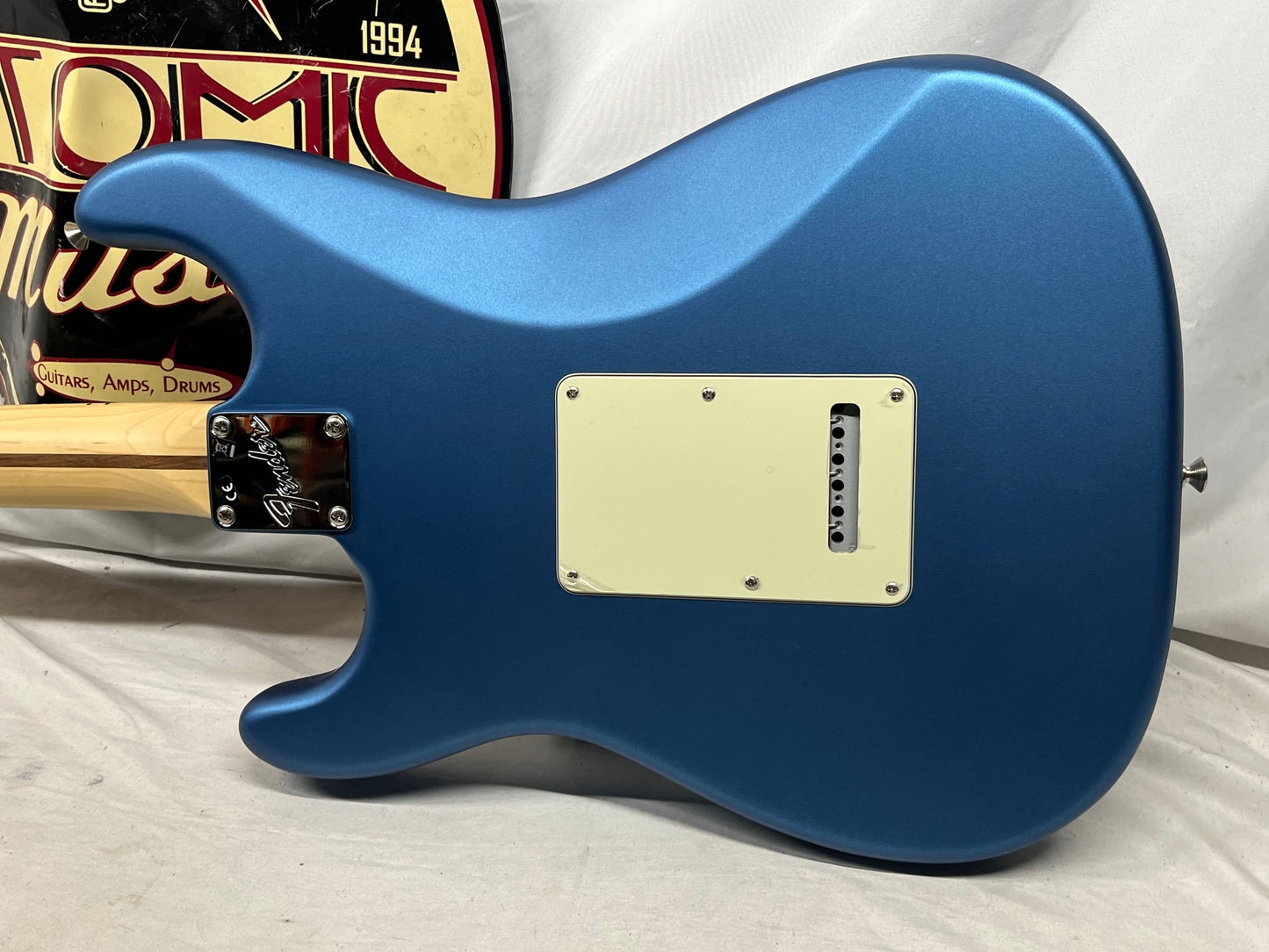 Fender American Performer Stratocaster Strat Electric Guitar 2021 - Satin Lake Placid Blue