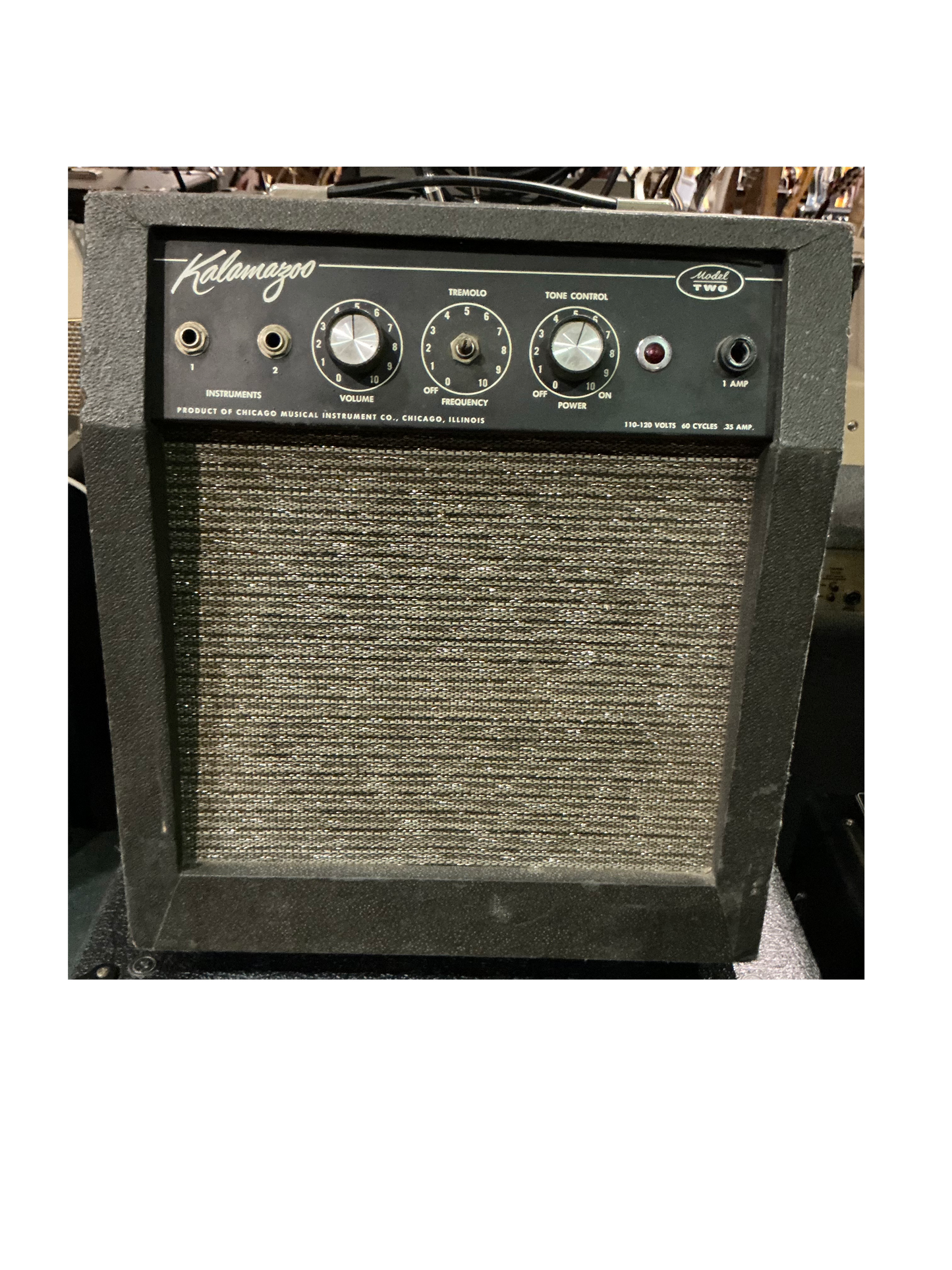 Kalamazoo Model Two Guitar Combo Amplifier - Local Pickup Only