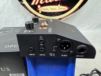 Two Notes Audio Engineering Opus Amp Simulator and DynIR Engine Pedal with Power Supply + Box