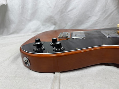 Fender American Vintage II 2 1975 Telecaster Deluxe Guitar with COA + Case 2023 - Mocha / Maple neck