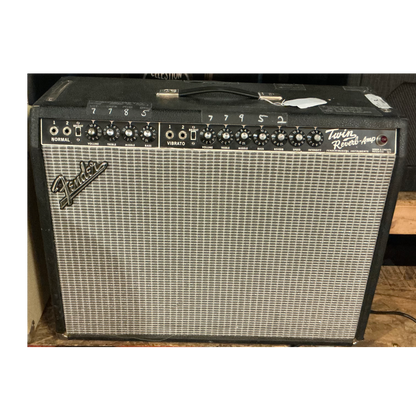 Fender Twin Reverb Amp Tube Guitar Combo Amplifier 1960s - Black Panel - Local Pickup Only