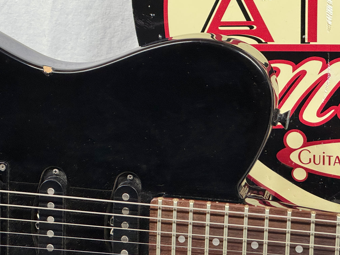 Fender Contemporary / Boxer Series TL-556 tl556 Telecaster HSS Guitar - MIJ Made In Japan 1984 - 1989 - Black