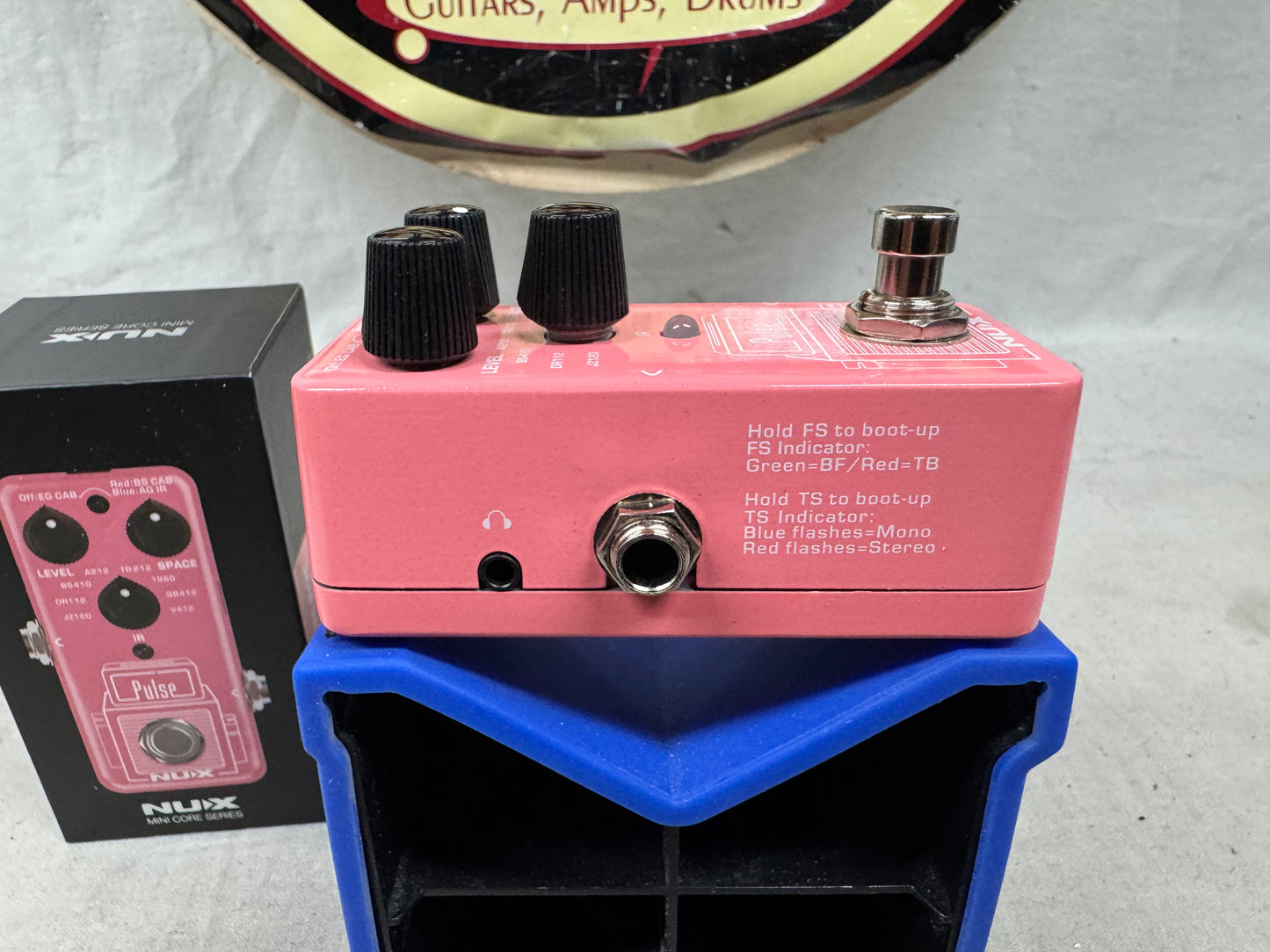 NuX Mini Core Series NSS-4 Pulse IR Cabinet Speaker Cabinet Impulse Response Loader Pedal with Box