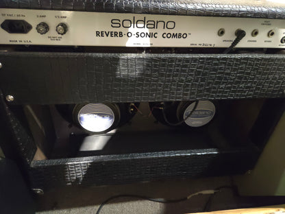Soldano ROS-50 Reverb-O-Sonic Combo Black Snake Skin - Local Pickup Only