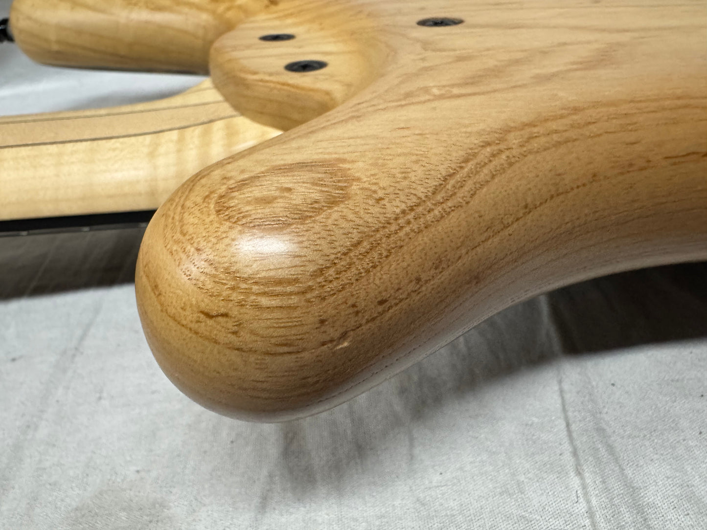 Warwick Limited Edition #39 of 100 Teambuilt Corvette $$ Double Buck 5-String Bass 2019 - Natural Transparent Satin Multicolor