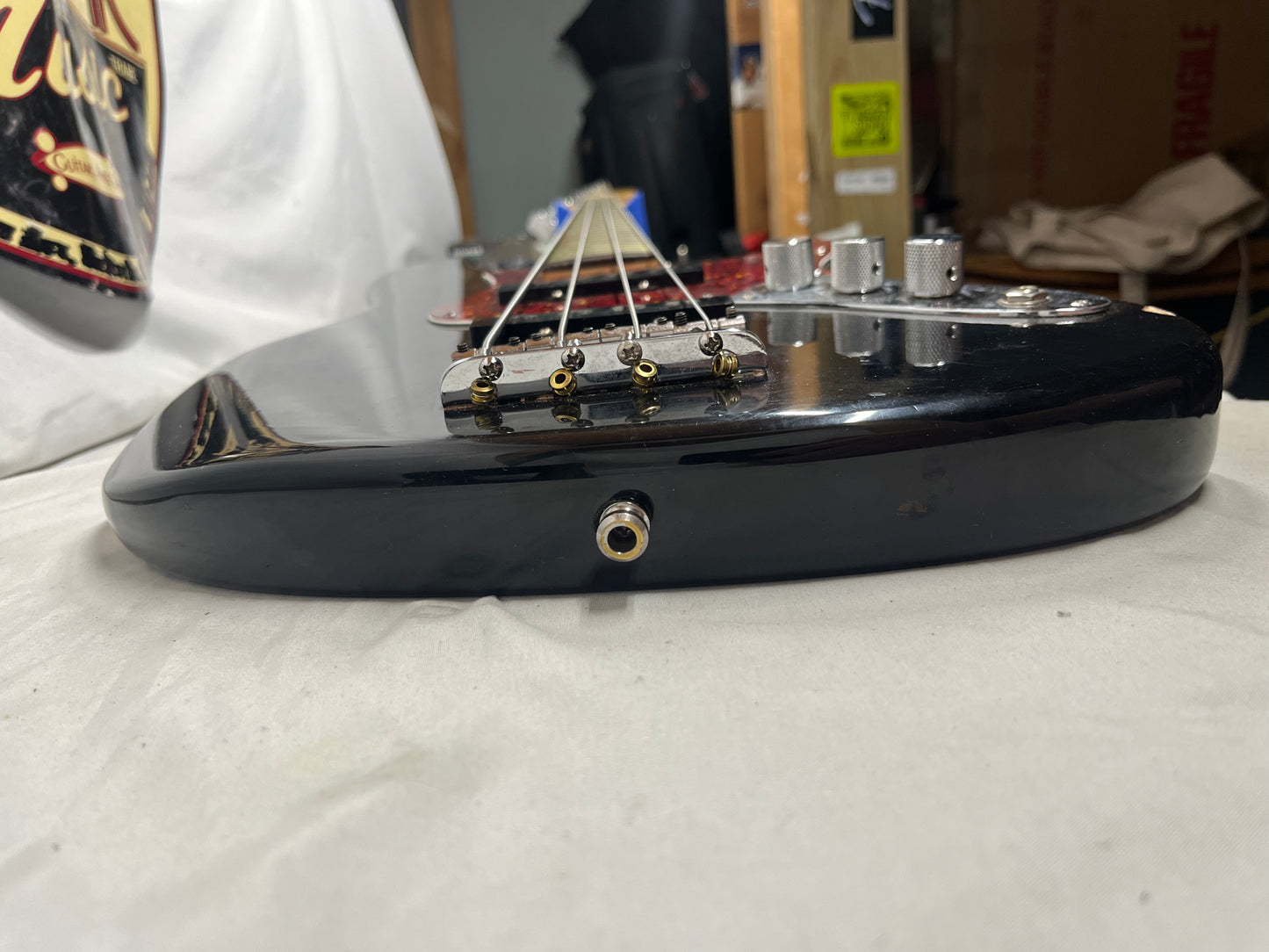 Fender American Standard 4-String Electric Jazz Bass - Black