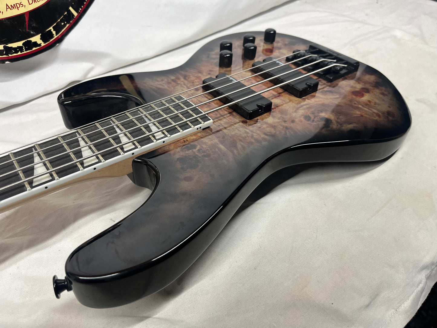 Jackson JS Series 4-String Electric Concert Bass - Transparent Black Burst
