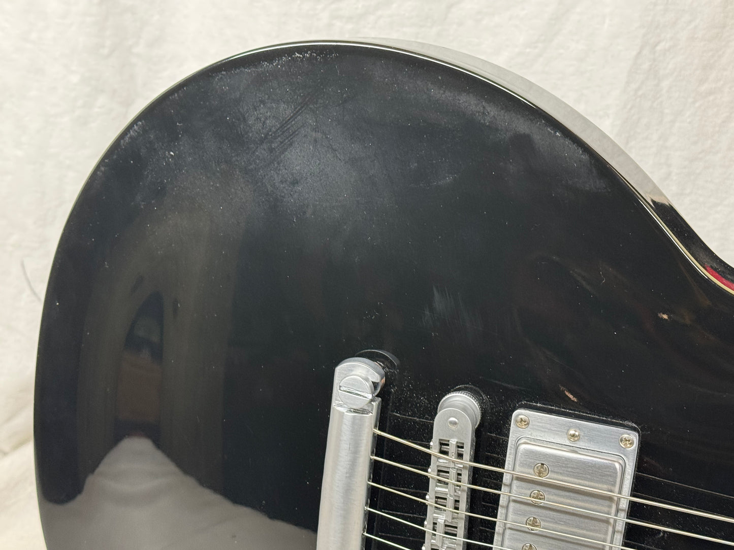 Gibson LPSTHECH1 Limited Edition Les Paul Studio Platinum Guitar with Case 2003 - Ebony / Black