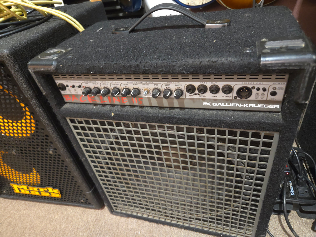 Gallien-Krueger Backline 115 1x15" Bass Combo Amplifier - Local Pickup Only