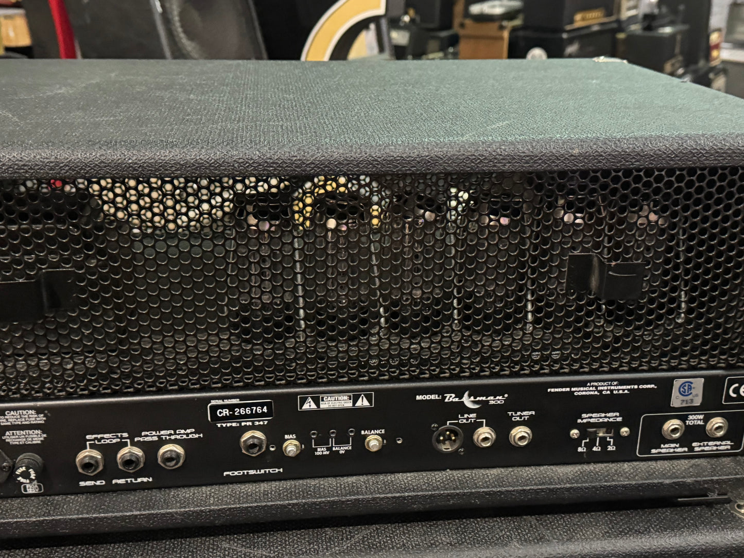 Fender Bassman 300 Tube Bass Amplifier Head - Local Pickup Only