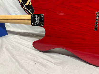 Fender American Standard Telecaster Tele Crimson Red Electric Guitar - Pickups have been Replaced with Seymour Duncan APTL-1/APTR-1