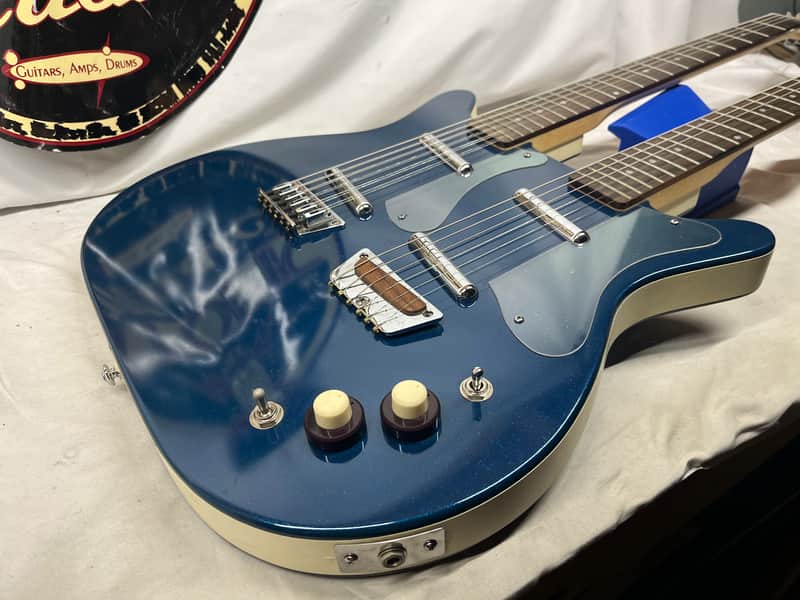 Danelectro Doubleneck 6/12 6-String and 12-String Electric Guitar - Image 17