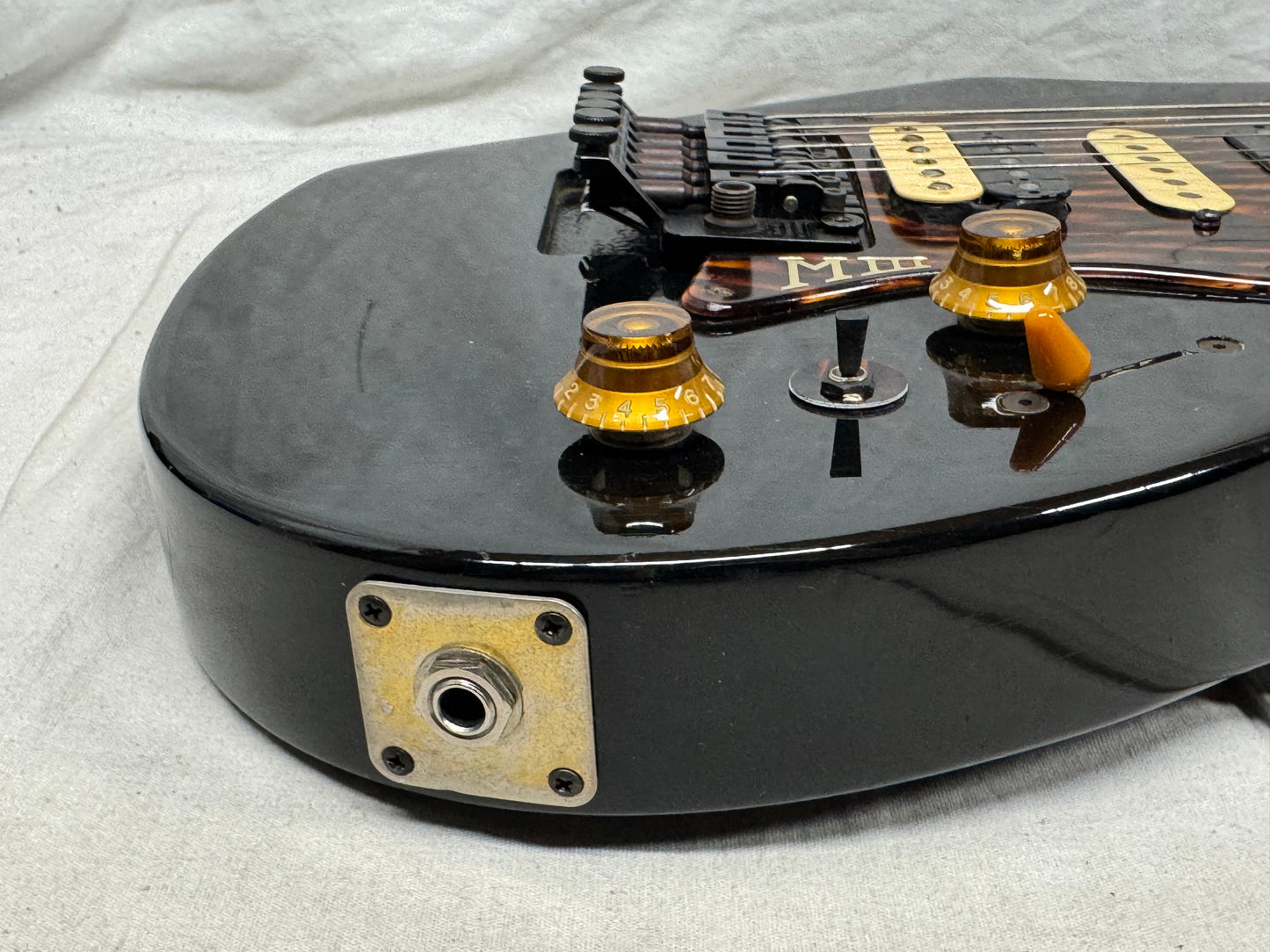 Gibson M-III miii M-3 m3 Standard Guitar with Case 1991 - Ebony / Black