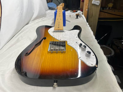 Fender '69 Telecaster Tele Thinline Semi-Hollow Body Electric Guitar - Image 18