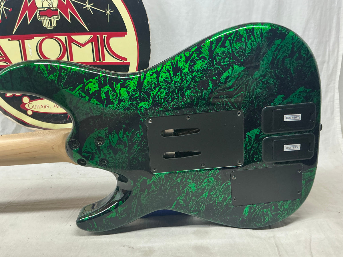 Schecter Sun Valley Super Shredder FR S Sustainiac Guitar 2021 - Green Reign