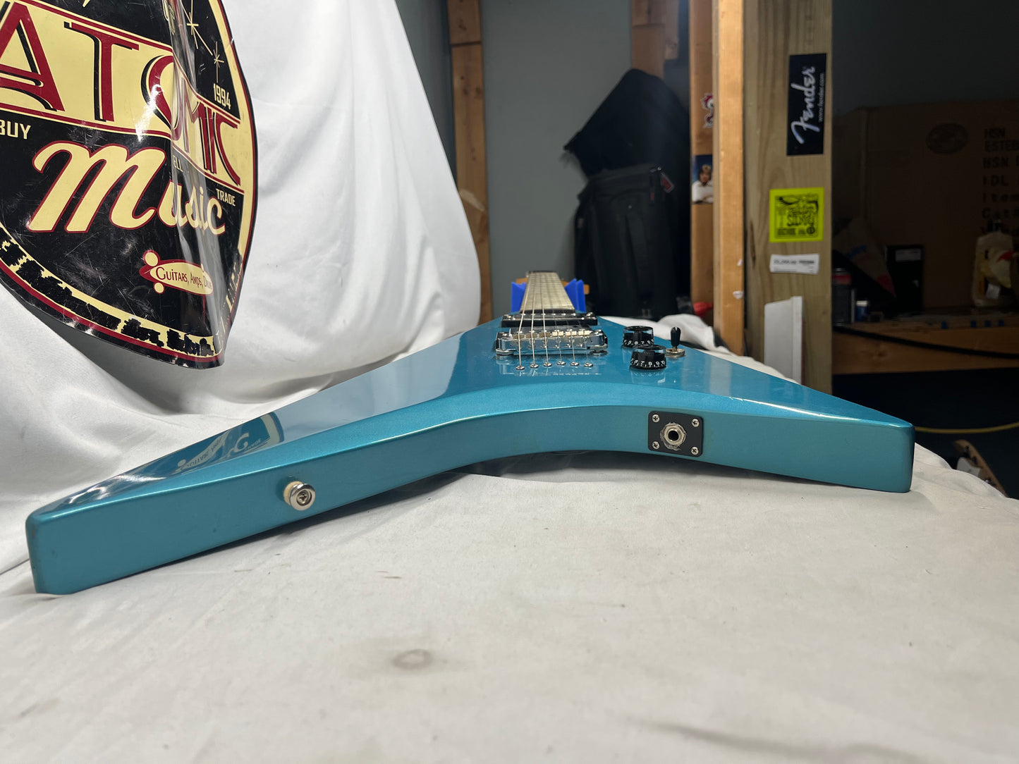 Epiphone Demon V Electric Guitar - Metallic Light Blue